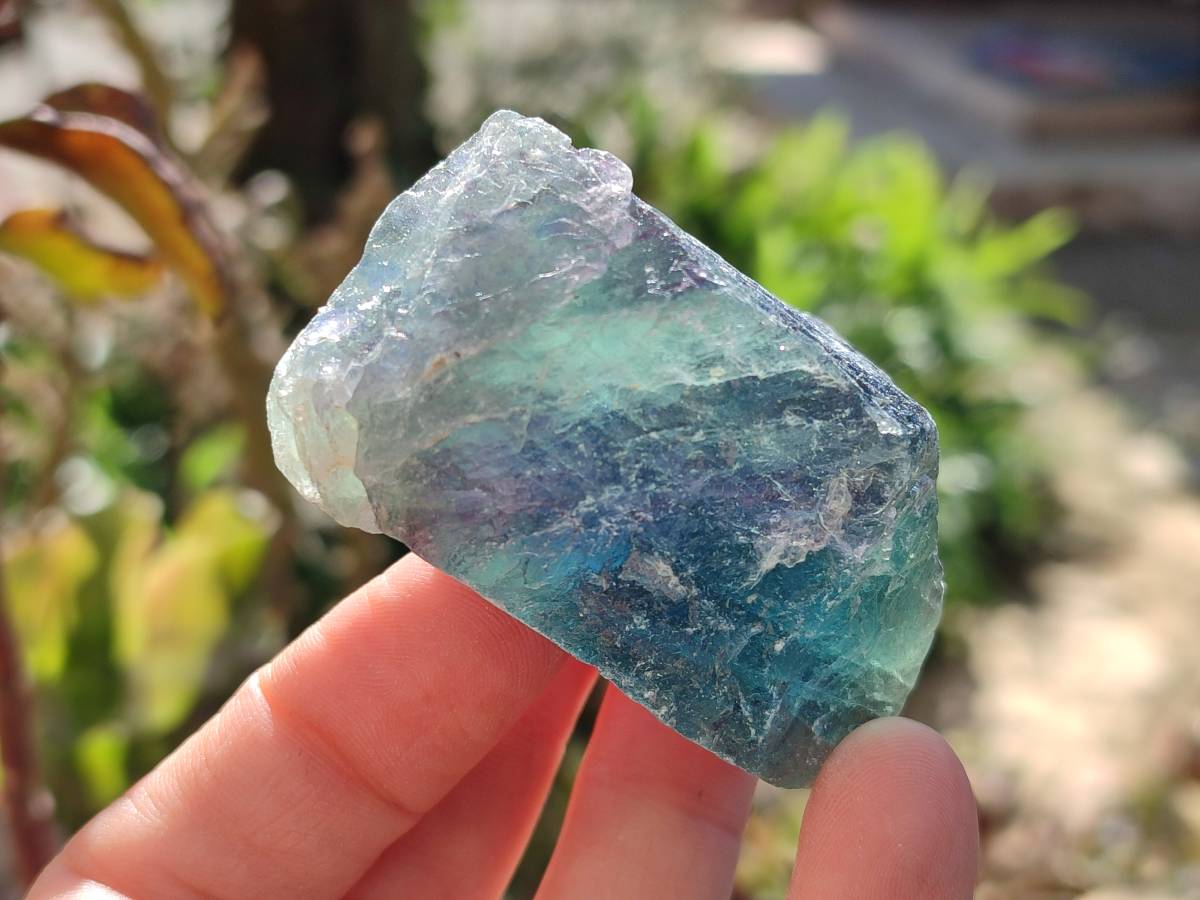 Natural Watermelon Fluorite Cobbed Specimens x 20 From Namibia - Toprock Gemstones and Minerals 