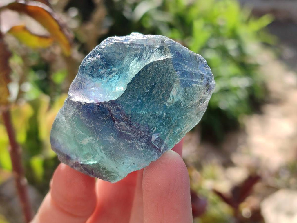 Natural Watermelon Fluorite Cobbed Specimens x 20 From Namibia - Toprock Gemstones and Minerals 