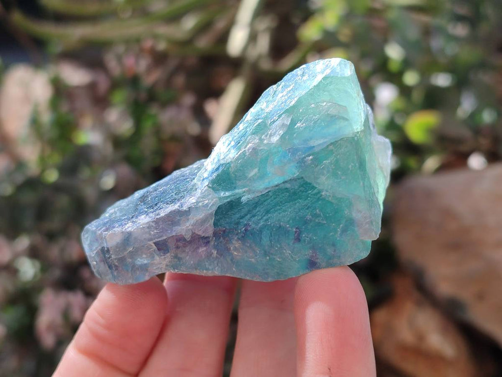 Natural Watermelon Fluorite Cobbed Specimens x 20 From Namibia - Toprock Gemstones and Minerals 