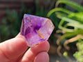 Polished Window Amethyst Crystals x 12 From Madagascar - Toprock Gemstones and Minerals 