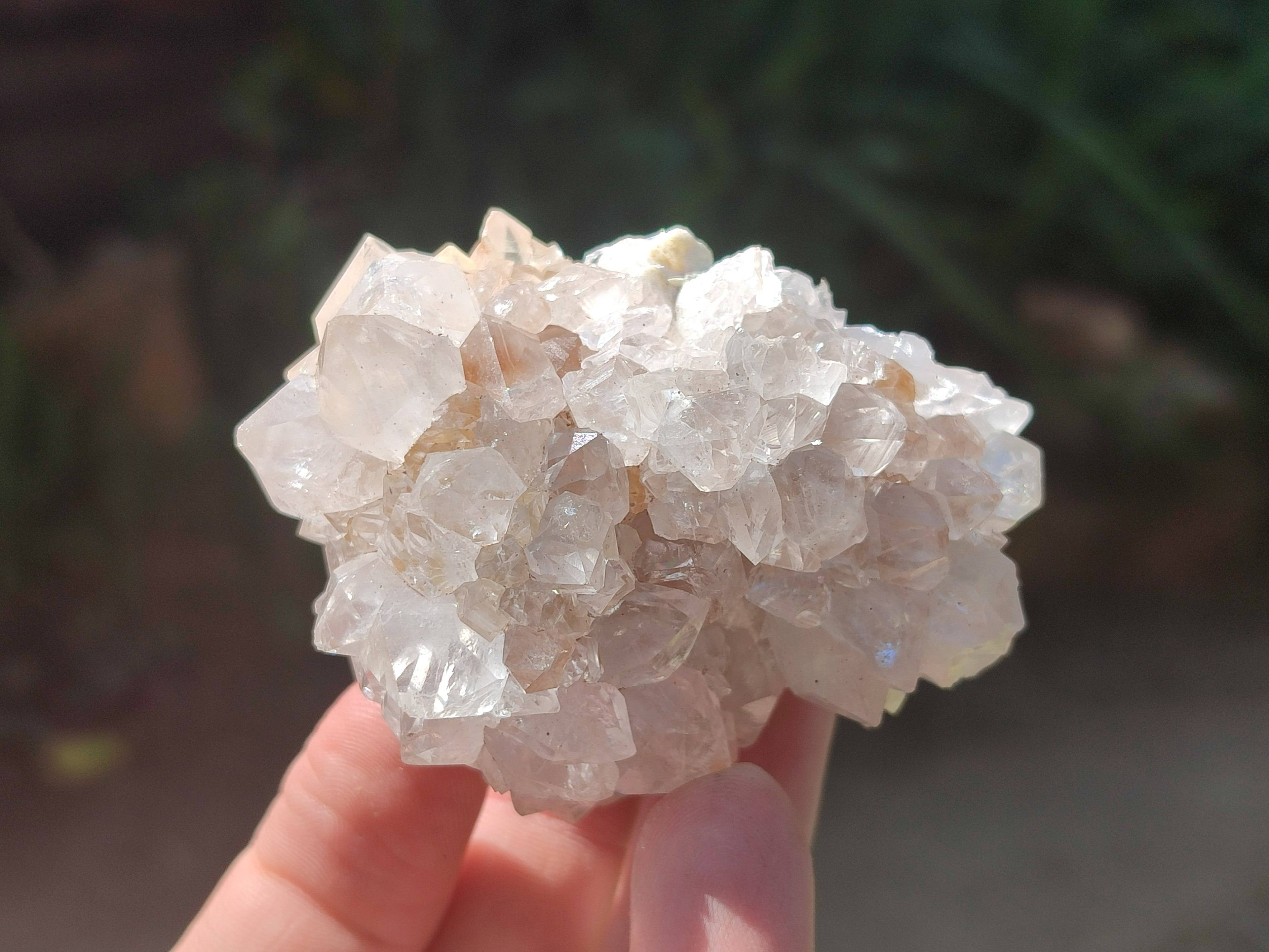 Natural Spirit Quartz Clusters x 16 From South Africa - Toprock Gemstones and Minerals 