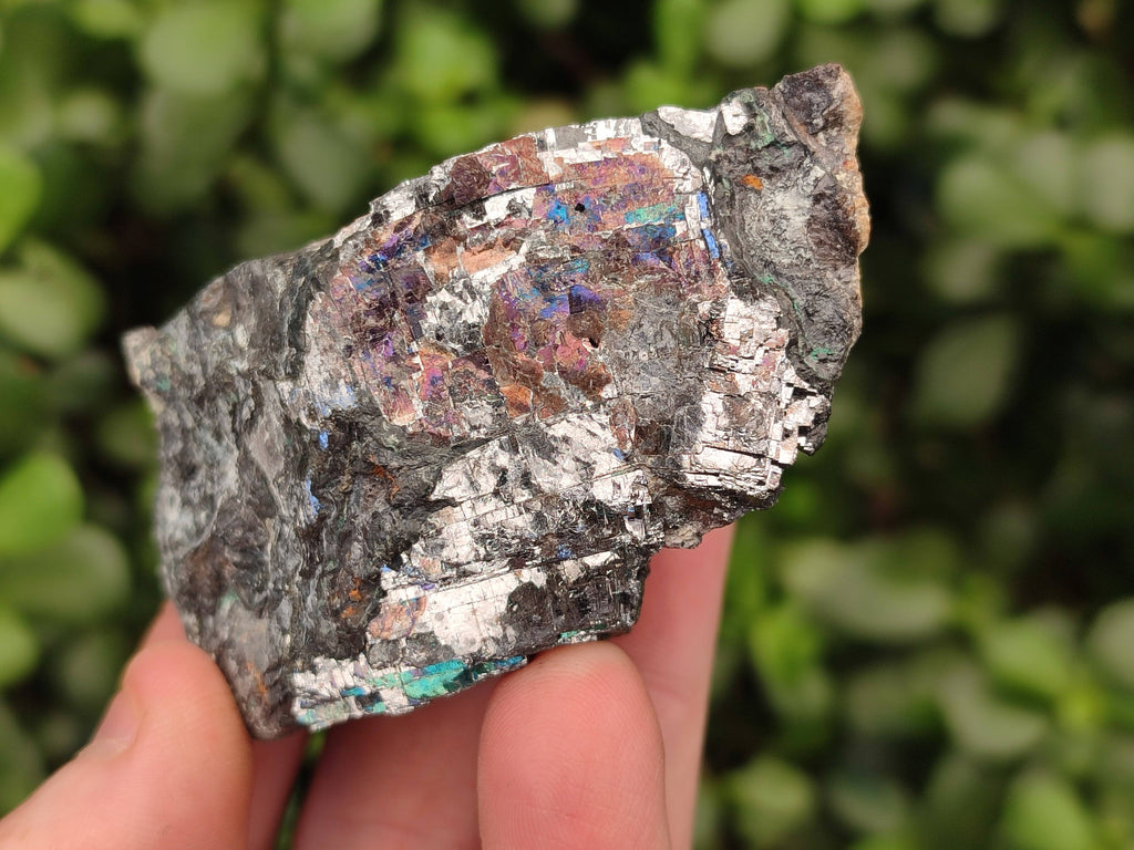 Natural Silver Lead Galena Specimens x 6 From Namibia - Toprock Gemstones and Minerals 