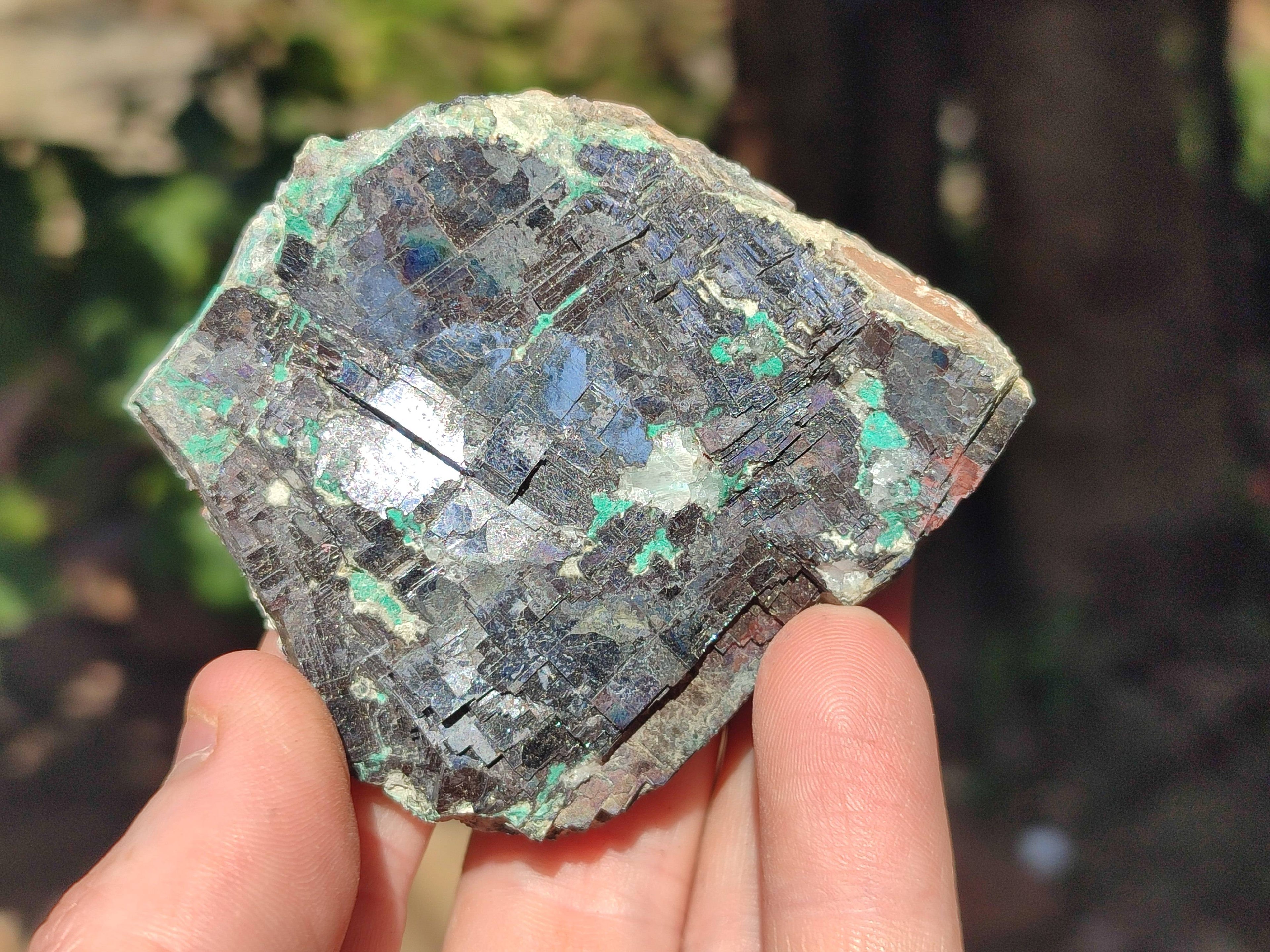 Natural Silver Lead Galena Specimens x 6 From Namibia - Toprock Gemstones and Minerals 