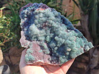 Natural Ball Malachite On Dolomite Matrix Specimen x 1 From Kambove, Congo - Toprock Gemstones and Minerals 