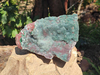 Natural Ball Malachite On Dolomite Matrix Specimen x 1 From Kambove, Congo - Toprock Gemstones and Minerals 
