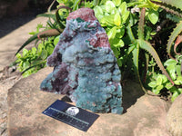 Natural Ball Malachite On Dolomite Matrix Specimen x 1 From Kambove, Congo - Toprock Gemstones and Minerals 