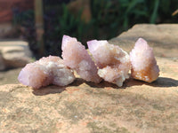 Natural Amethyst Spirit Quartz Crystals x 35 From South Africa