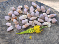Natural Amethyst Spirit Quartz Crystals x 35 From South Africa