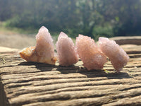 Natural Amethyst Spirit Quartz Crystals x 35 From South Africa