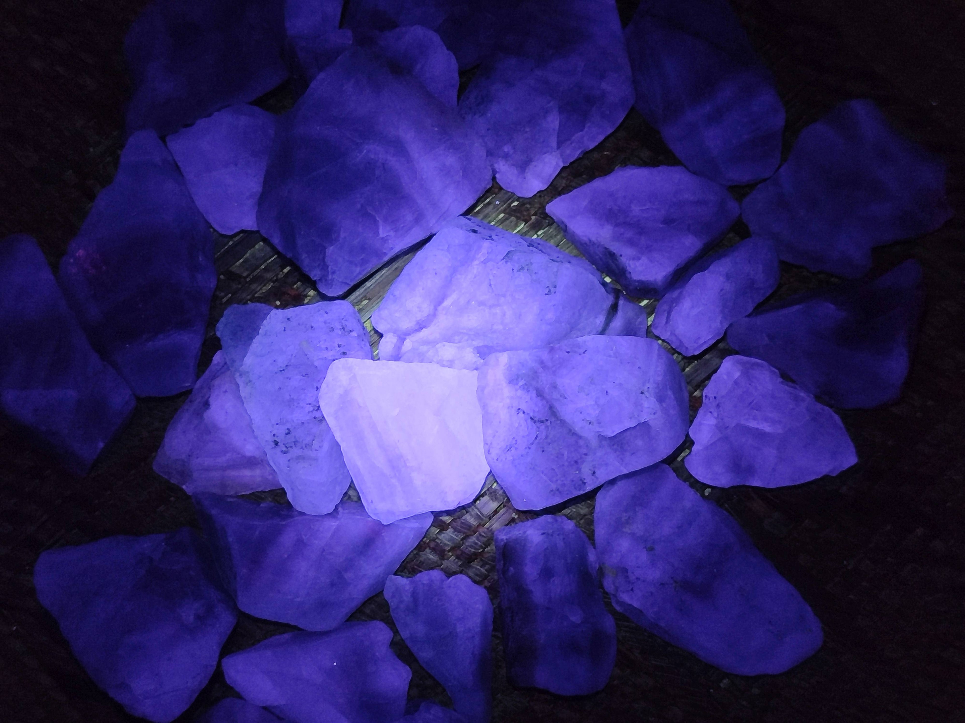 Natural Watermelon Fluorite Cobbed Specimens x 70 From Namibia - Toprock Gemstones and Minerals 