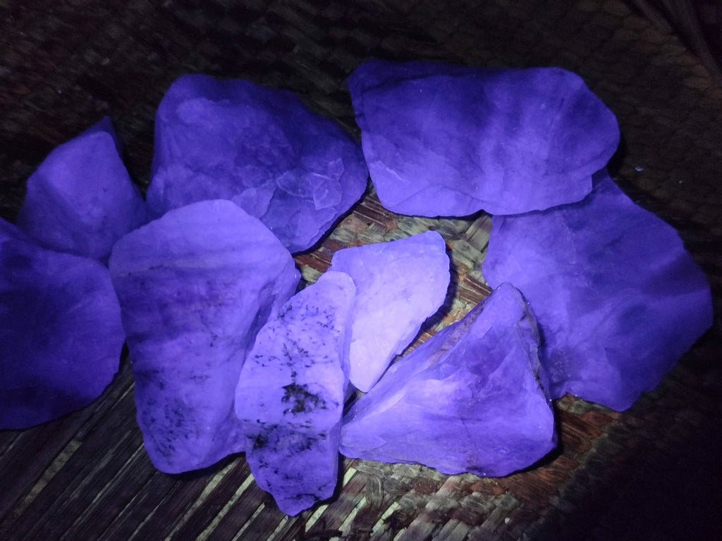 Natural Watermelon Fluorite Cobbed Specimens x 70 From Namibia - Toprock Gemstones and Minerals 