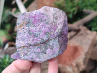 Natural Stichtite Specimens x 4 From Barberton, South Africa
