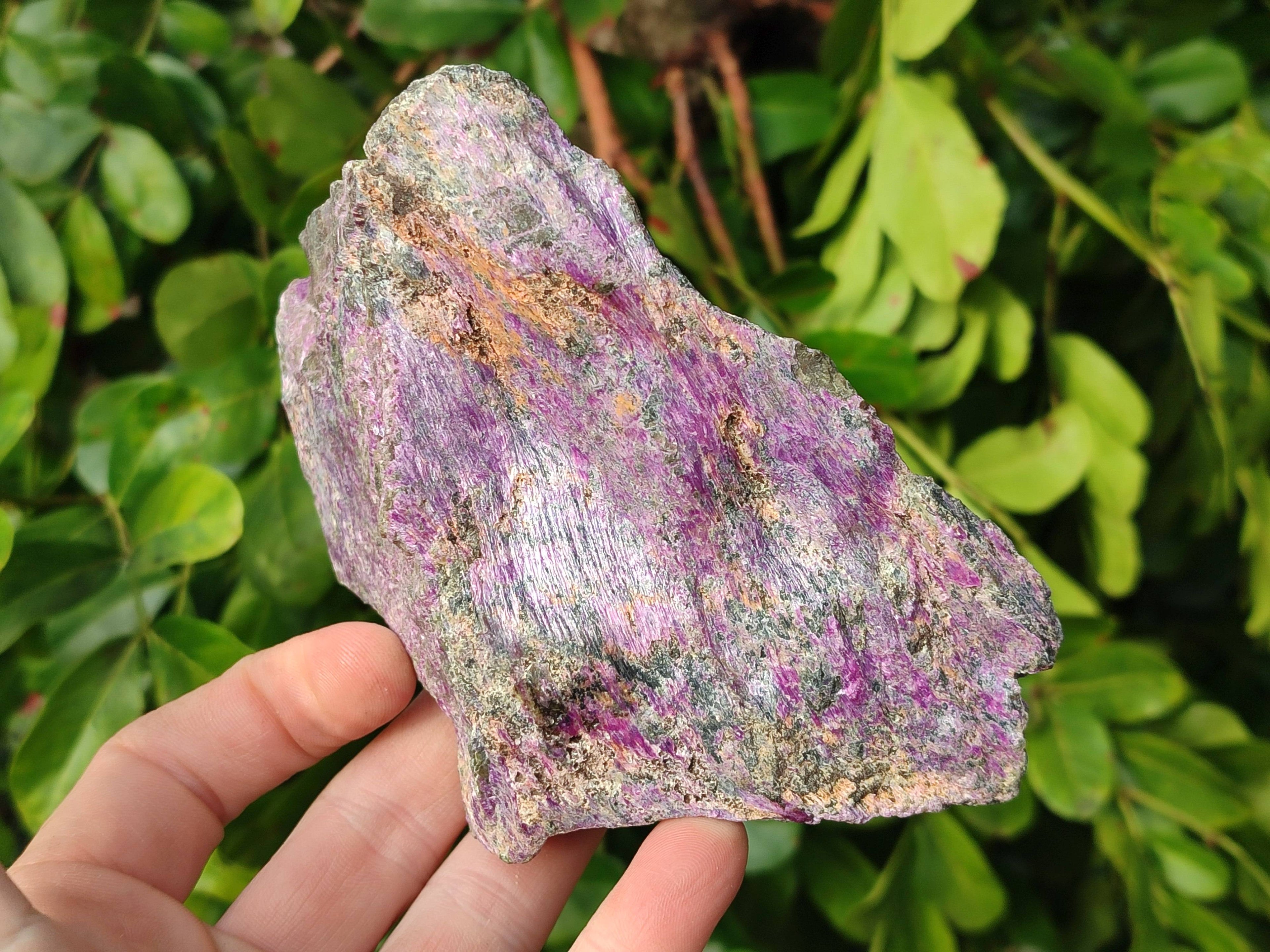 Natural Stichtite Specimens x 4 From Barberton, South Africa - Toprock Gemstones and Minerals 