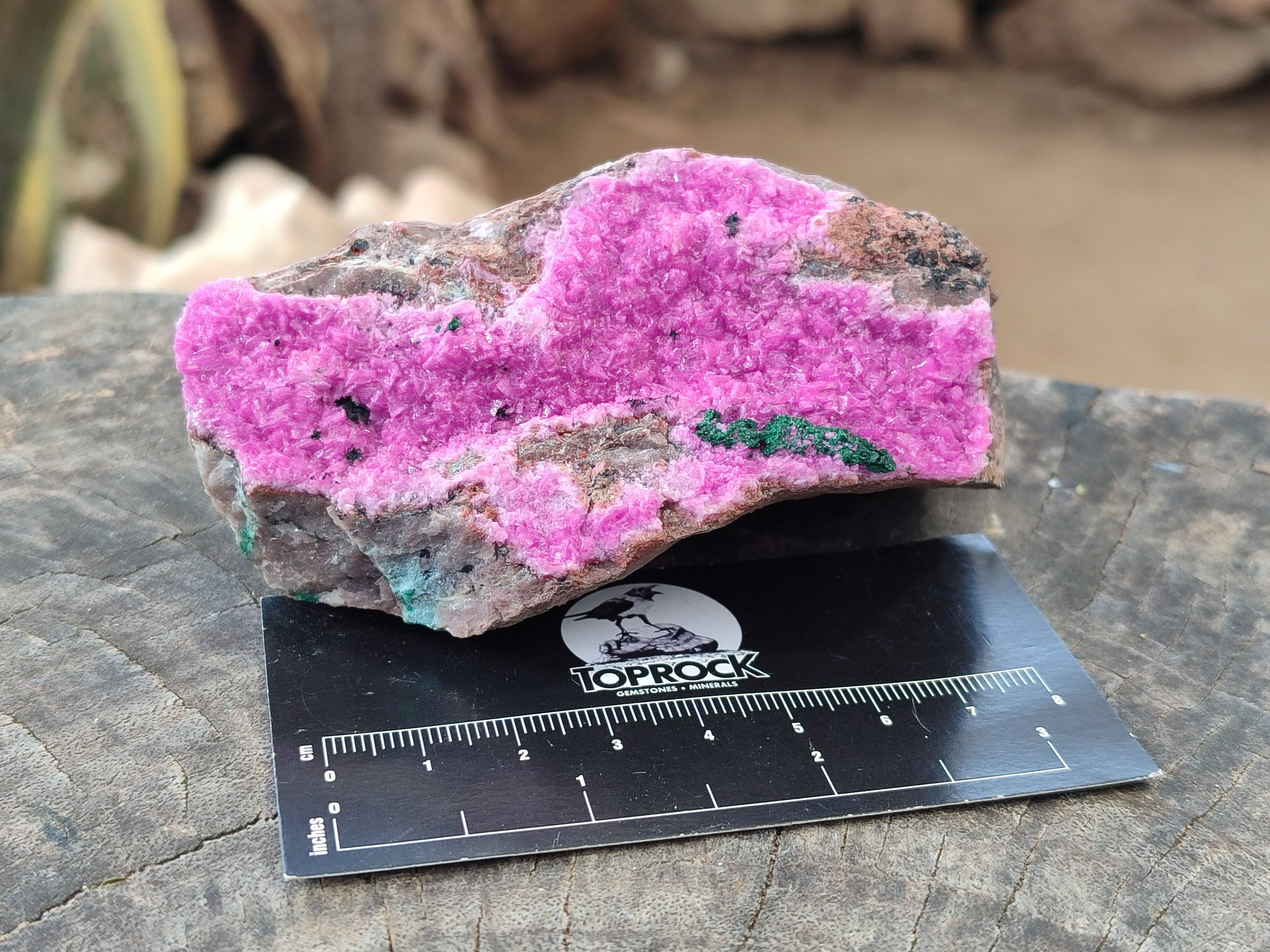 Natural Drusy Salrose on Dolomite Matrix Specimens x 6 From Kakanda, Congo - Toprock Gemstones and Minerals 