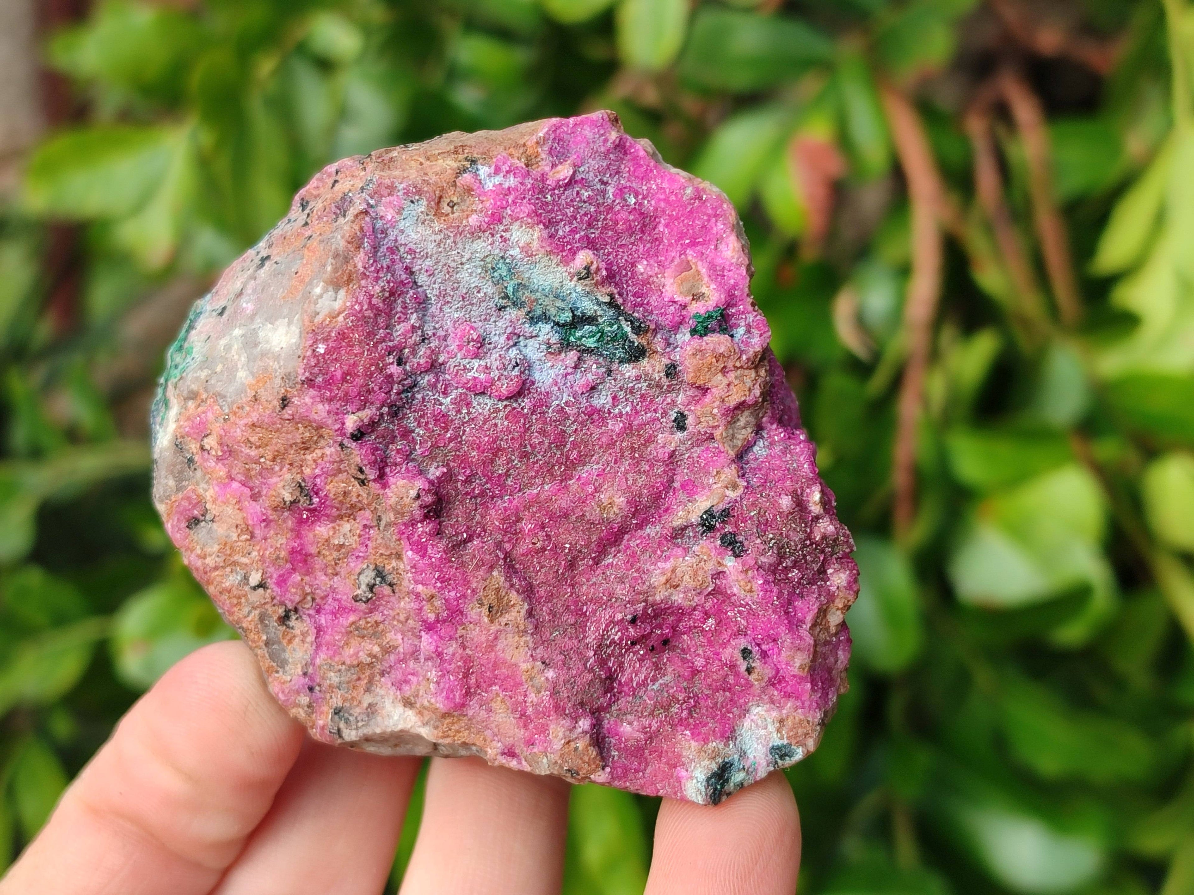 Natural Drusy Salrose on Dolomite Matrix Specimens x 6 From Kakanda, Congo - Toprock Gemstones and Minerals 
