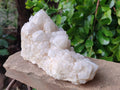 Natural Candle Quartz Clusters x 2 From Madagascar - Toprock Gemstones and Minerals 