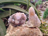 Natural Amethyst Spirit Quartz Clusters x 6 From South Africa