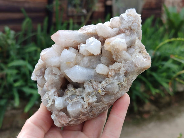 Natural Fairy Spirit Quartz Clusters x 3 From South Africa