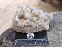 Natural Fairy Spirit Quartz Clusters x 3 From South Africa - Toprock Gemstones and Minerals 