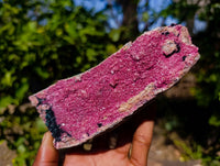 Natural Drusy Salrose on Dolomite Matrix Specimens x 2 From Kakanda, Congo - Toprock Gemstones and Minerals 