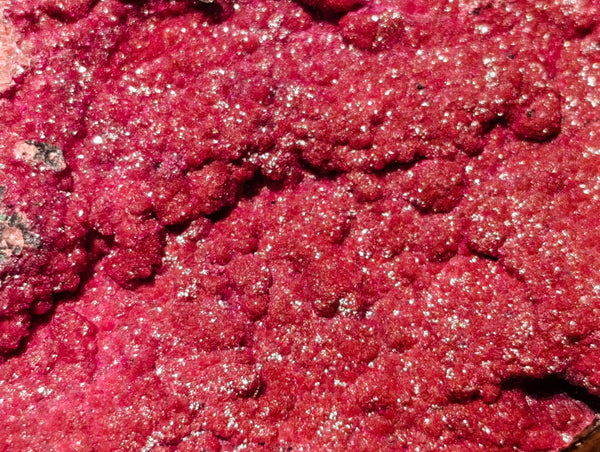 Natural Drusy Salrose on Dolomite Matrix Specimens x 2 From Kakanda, Congo - Toprock Gemstones and Minerals 