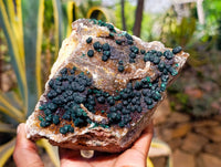 Natural Ball Malachite On Dolomite Matrix Specimens x 2 From Kambove, Congo