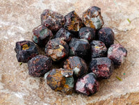 Natural Pyrope Garnet Crystals x 280 From Zimbabwe