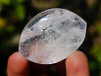 Polished Clear Quartz "Angel Tears" Pendant Pieces x 35 From Madagascar