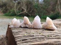 Natural Spirit Quartz Crystals x 35 From South Africa