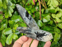 Natural Schorl Black Tourmaline Specimens x 6 From Namibia - Toprock Gemstones and Minerals 
