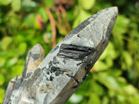 Natural Schorl Black Tourmaline Specimens x 6 From Namibia - Toprock Gemstones and Minerals 