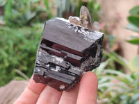 Natural Schorl Black Tourmaline Specimens x 6 From Namibia - Toprock Gemstones and Minerals 