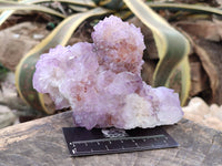 Natural Amethyst Spirit Quartz Clusters x 2 From South Africa - Toprock Gemstones and Minerals 