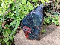 Polished Bloodstone Point x 1 From Swaziland - Toprock Gemstones and Minerals 