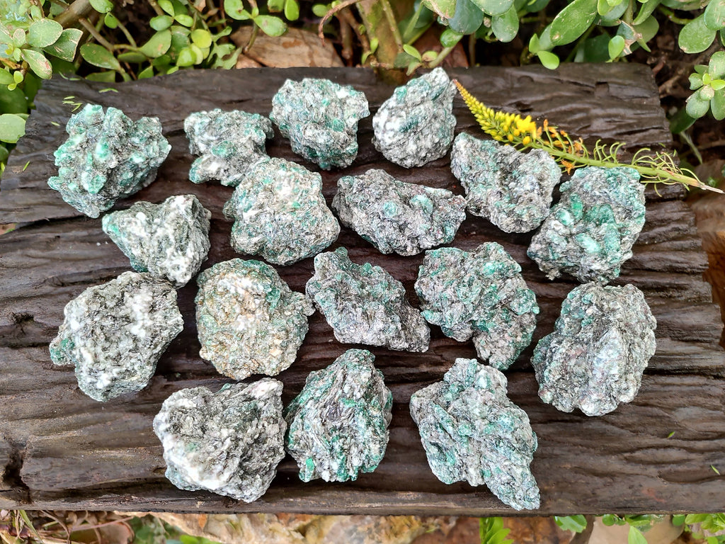 Natural Emerald Mica 'Mutokolite' Specimens x 20 From Mutoko, Zimbabwe - Toprock Gemstones and Minerals 