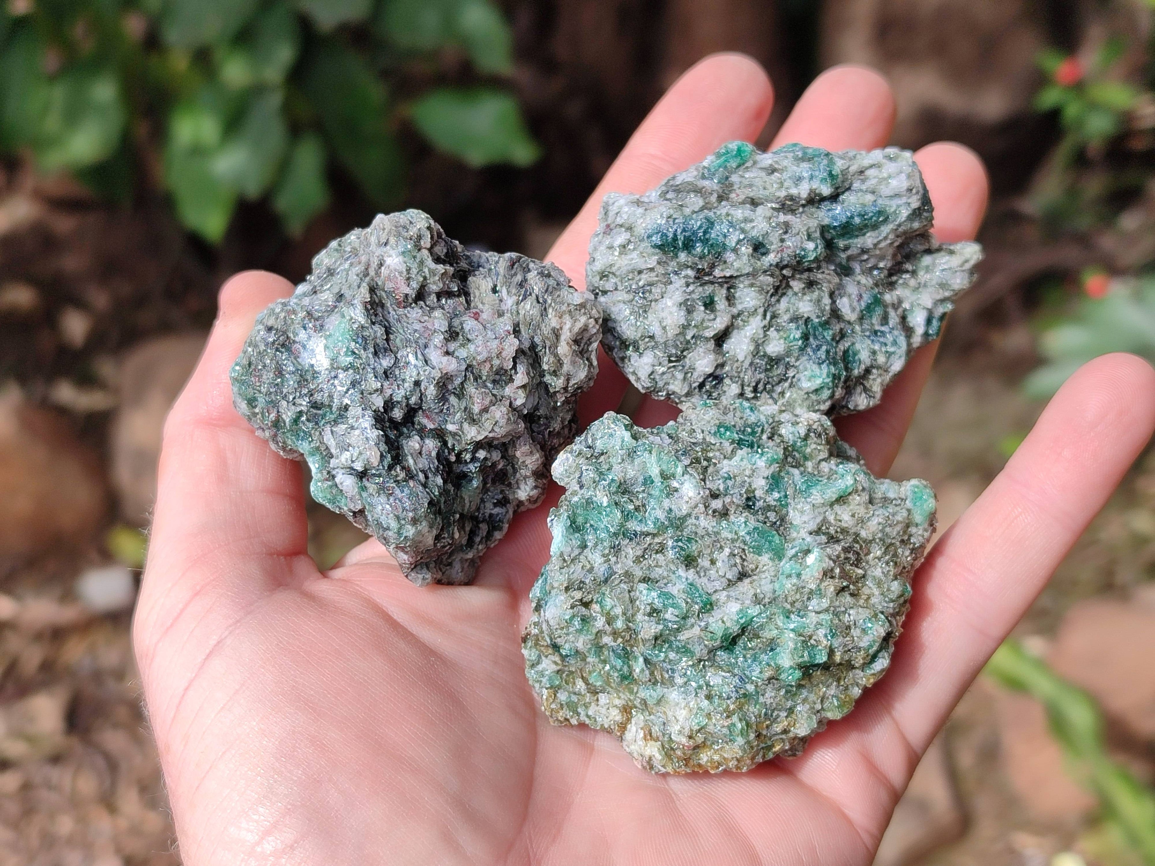 Natural Emerald Mica 'Mutokolite' Specimens x 20 From Mutoko, Zimbabwe - Toprock Gemstones and Minerals 