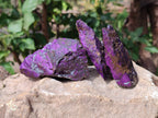 Natural Metallic Purpurite Specimens x 12 From Erongo, Namibia - Toprock Gemstones and Minerals 