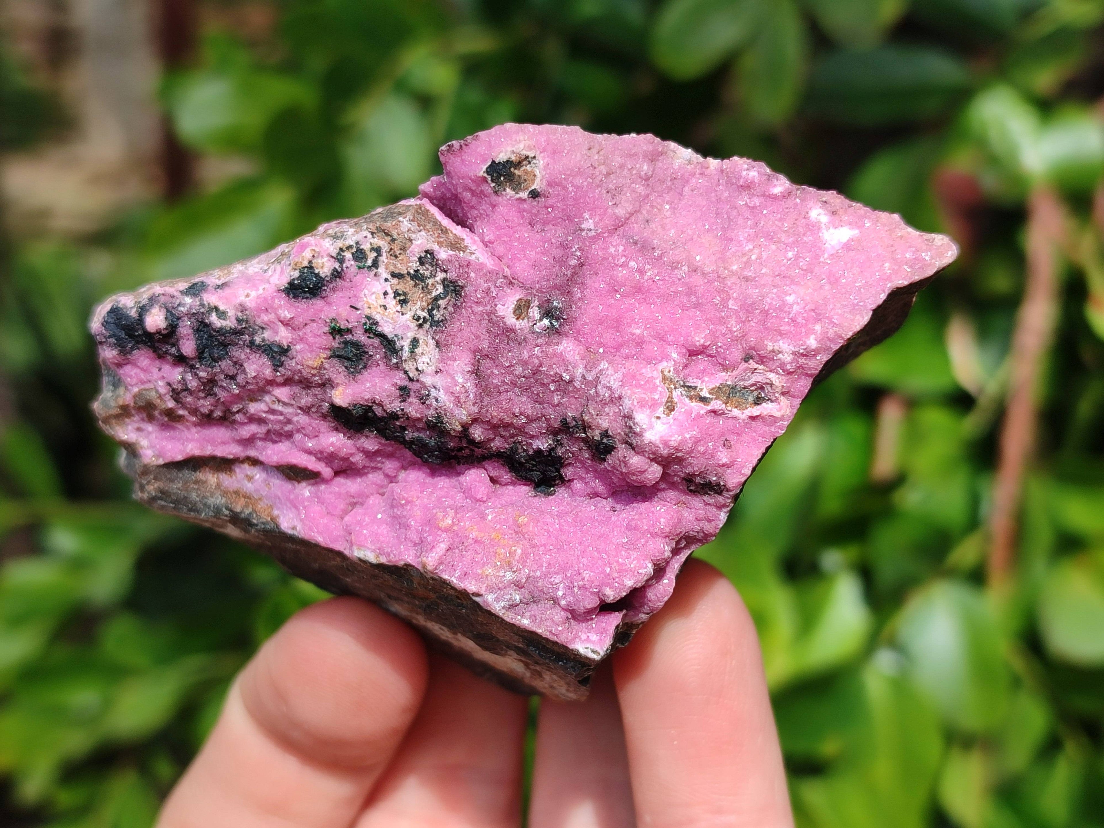 Natural Drusy Salrose on Dolomite Matrix Specimens x 6 From Kakanda, Congo - Toprock Gemstones and Minerals 
