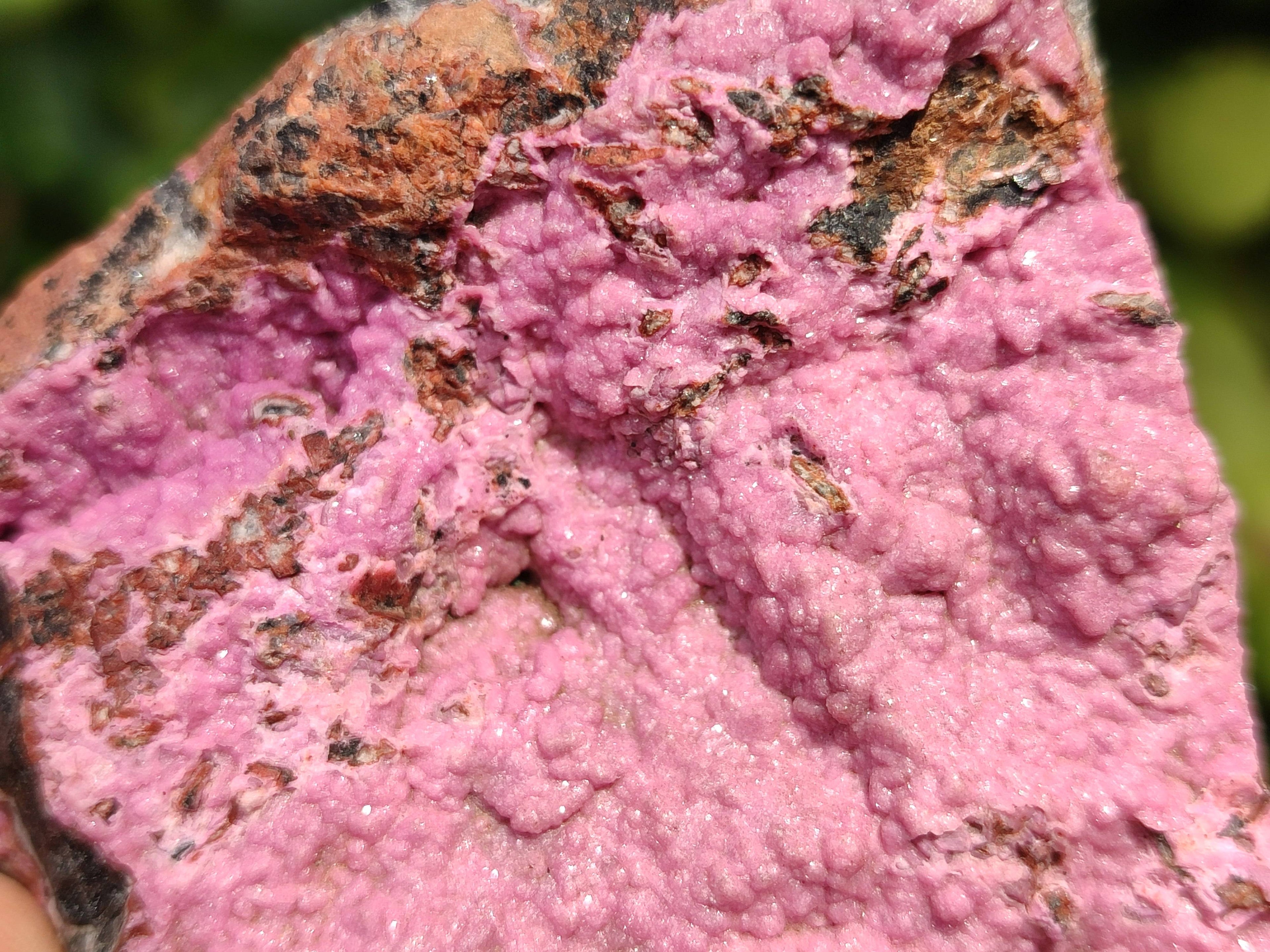 Natural Drusy Salrose on Dolomite Matrix Specimens x 6 From Kakanda, Congo - Toprock Gemstones and Minerals 