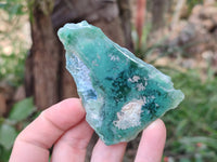Polished On One Side Emerald Mtorolite x 12 From Mutorashanga, Zimbabwe