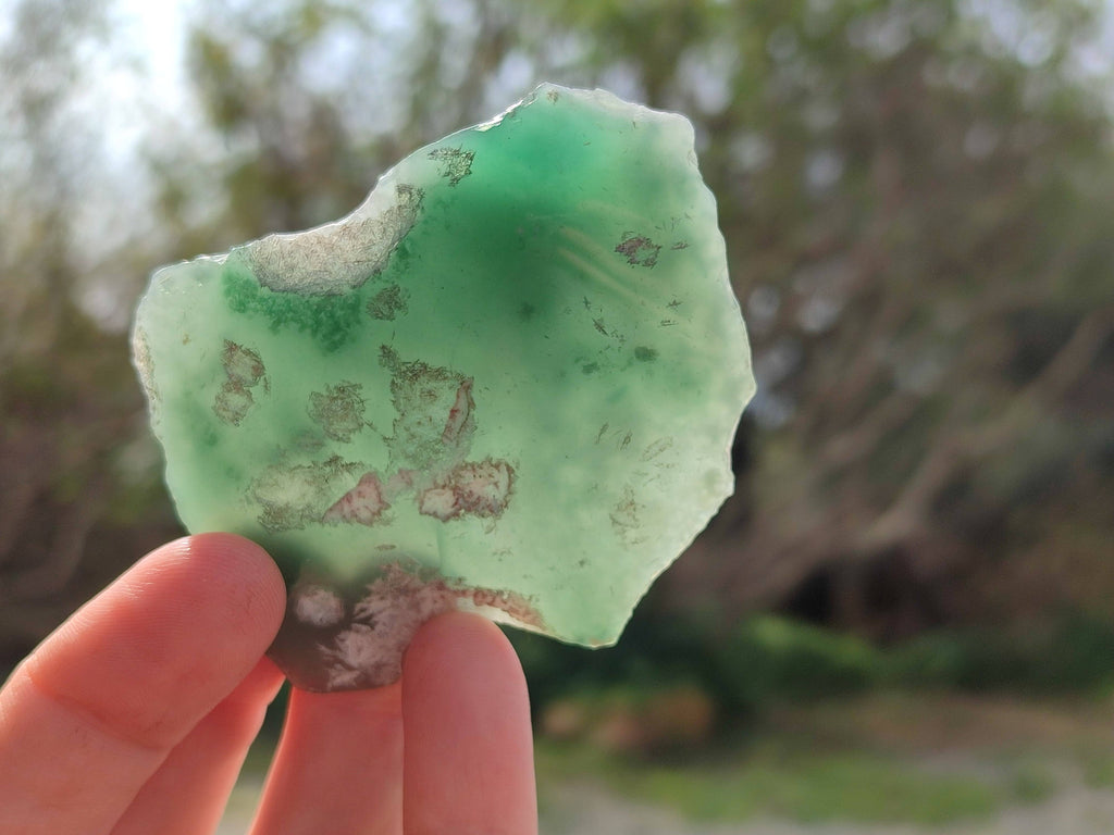 Polished On One Side Emerald Mtorolite x 12 From Mutorashanga, Zimbabwe - Toprock Gemstones and Minerals 