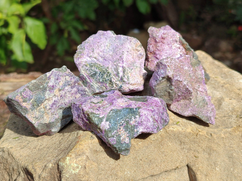 Natural Stichtite Specimens x 35 From Barberton, South Africa - Toprock Gemstones and Minerals 