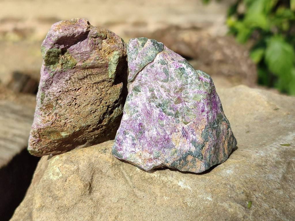Natural Stichtite Specimens x 35 From Barberton, South Africa - Toprock Gemstones and Minerals 