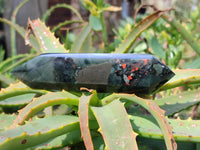 Polished Double Terminated Bloodstone Points x 10 From Swaziland
