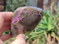 Polished Stichtite Free Forms x 3 From Barberton, South Africa