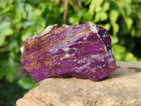 Natural Metallic Purpurite Specimens x 6 From Erongo, Namibia
