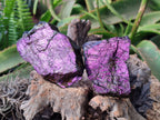 Natural Metallic Purpurite Specimens x 6 From Erongo, Namibia - Toprock Gemstones and Minerals 