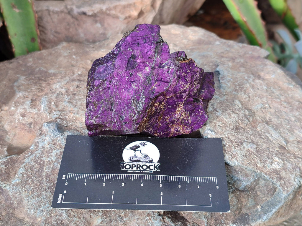 Natural Metallic Purpurite Specimens x 6 From Erongo, Namibia - Toprock Gemstones and Minerals 