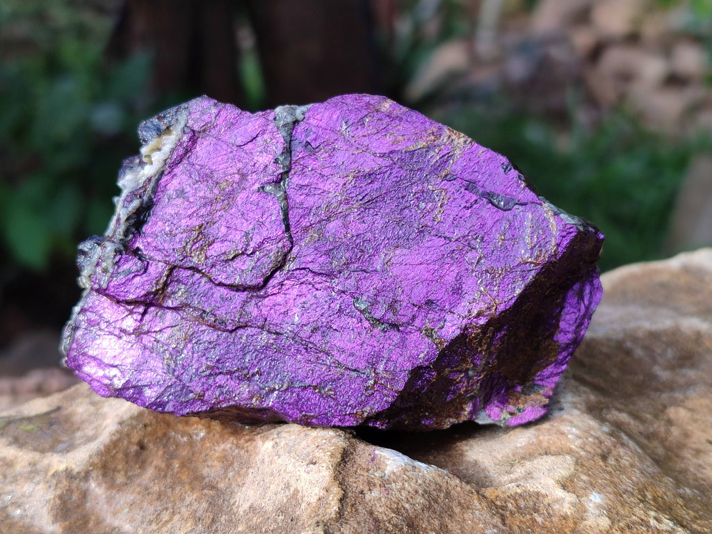 Natural Metallic Purpurite Specimens x 6 From Erongo, Namibia - Toprock Gemstones and Minerals 