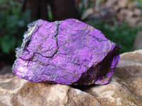 Natural Metallic Purpurite Specimens x 6 From Erongo, Namibia